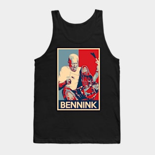 Han Bennink - Hope Poster - Greats of Jazz Music History Tank Top